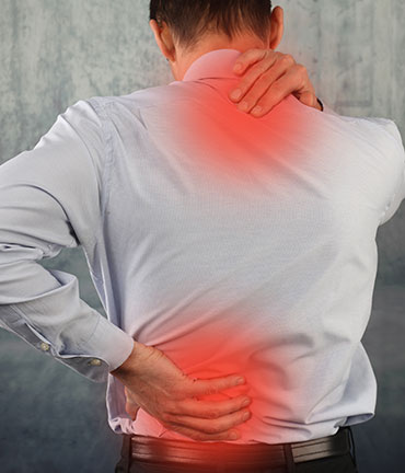 Man suffering from auto accident injuries in need of a Lake Worth Chiropractor at Center For Auto Accident Injury Treatment